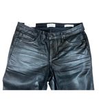 Jessica Simpson Mid Rise Skinny Jeans Shiny Black 8 (29) Photo 2