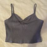 Romwe Blue Halter Tank Photo 0