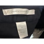 LC Lauren Conrad  Coated Black Denim Skinny Jeans Casual Everyday Size 6 Photo 4