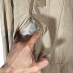 Columbia Beige Long Sleeve Hooded Cotton Hemp Blend Hiking Shirt Women Sz S Photo 11