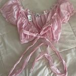 Princess Polly Pink Boutique Crop Top Photo 0