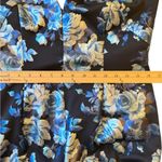 Black Halo Charlene Metallic Floral Evening Gown Halter Column Floor Length 14 Photo 12