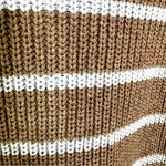 Faherty  Women's Mariner Sweater Carmel Stripe Size M Photo 6