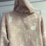 Pink Floyd Blush Pink Bleached Hoodie with Strings and Kangaroo Pocket- Large Photo 12