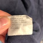 lungo l'arno Lungo L’Arno 100% Linen Blue Beaded Collar Dress Size XS Photo 4