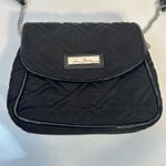 Vera Bradley Quilted Crossbody Bag Black Small Chain Strap Flap Closure Photo 1