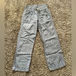 Athleta  Chambray Blue Cabo Linen Wide Leg Pants Womens Size 4 Photo 4