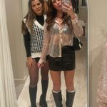 ASTR The Label Leather Mini Skirt Photo 4