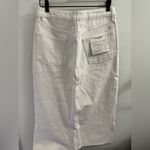 NWT STILL HERE New York Panama Maxi Skirt Bone Size 31 Capsule White Photo 6