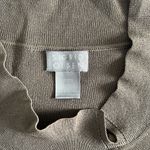 Sigrid Olsen  Chocolate Brown Crew Neck Sweater Photo 3