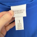 Chico's Weekends by Chico’s Women’s 1 Royal Blue Cropped Pants Photo 1