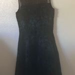 FINAL MARKDOWN Three pink hearts junior flocked cocktail dress medium Size undefined Photo 0