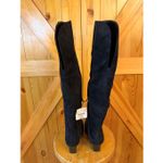Worthington  Valto Faux Suede Black High Over Knee Heeled Boots Size 6M nwt Read Photo 4