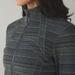 Lululemon Define Jacket Space Dye Twist Dark Slate Fatigue Green W1445 Sz 8 Photo 4