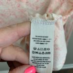 Free People  Sahara Printed Asymmetrical Hem Pink/Cream Top Photo 3