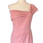 JJ's House JJ’s House Asymmetrical Elegant Bodycon Cotton Blend Asymmetrical Midi Dress Photo 2