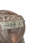 Abercrombie & Fitch  NWOT Medium Light Pink Babydoll Blouse Coquette Dainty Fairy Photo 4