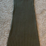 Prómesa Promesa Olive Ribbed Maxi Skirt Photo 0
