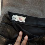 Gap NWT High Rise Vegan Leather '70s Flare Pants, size 14S Photo 2