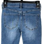 Free People SZ 24 Great Heights Jeans Distressed Low-Rise Frayed Hem We The Free Photo 4