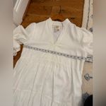 Emily McCarthy Dress Women’s White Frankie Mini Size Medium Photo 12