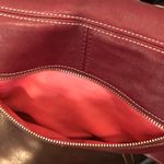 Coach Legacy Bordeaux Tumbled Leather Twist Lock Adjust Crossbody Shoulder Strap Photo 9