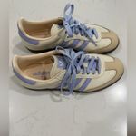 Adidas Samba Cream and Lavender Shoes Photo 2