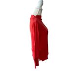 FOR THE REPUBLIC Red Knit Long Sleeve Top Size Small NEW Photo 1