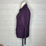 Magic It Fits Rhinestone Zipper Jacket size M/L Purple Size M Photo 1