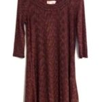 Anthropologie Saturday Sunday Narva Marled Swing Dress Photo 0