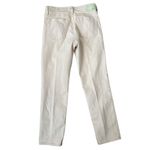 AG Adriano Goldschmied Isabelle High Rise Straight Crop Jeans | Pale Pink | 28 Photo 4