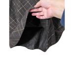 Old Navy Vintage  Y2K Women's Plaid A-Line Skirt Size 14 Brown Wool Blend Lined Photo 2