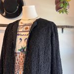 JMB 70s Vintage Black Swiggly Swirl Beaded Evening Glam Jacket Size Small Photo 1
