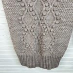 American Eagle  Cable Knit Sweater Dress Long Sleeve V Neck Size Small Photo 3