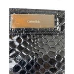 Calvin Klein embossed faux leather black purse Photo 4