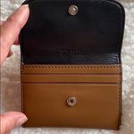 Coach Glitter Cheeky Card Pouch in Light Brown Leather Photo 2