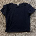Tilly's  Navy Short Sleeve Tee Photo 0