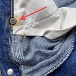 Wrangler VTG 60s  Jean Mini Skirt Raw Hem Women’s S Misses 11-12 Mid Rise Retro Photo 7