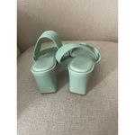 Caslon Lennyn Slingback Sandal, Mint Green Leather, S83 Photo 3