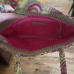 Vera Bradley  Yellow and Pink Paisley Quilted Mini Bag Photo 4