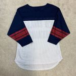 NFL Set of 2 Team Apparel New England Patriots Jersey Raglan Top Size S Photo 2