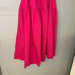 Sofie The Label Hot Pink Cutout Halter Midi Dress Women’s Sz Small Summer Dress Photo 7