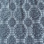 Banana Republic  Gray Scoop Neck Lace Overlay Tank Top | Size Small Photo 5