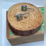 Silpada  Peridot square drop earrings Photo 8