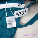Aila Blue NEW Free People Cuba bikini Top - Teal Rib, size M Photo 14