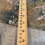 Vintage Y2K Brittany Black Top Womens 1X Green Forest Fairy Sparkle Tie Dye Photo 11