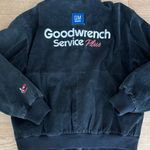 Vintage Chase Authentics Racing Jacket Dale Earnhardt Goopdwrench Size XL Black Photo 5