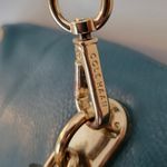 Cole Haan Cole Hann Stunning Teal Vegan Leather Bag with Braided handles & Gold Hardware Photo 4