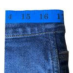J.Crew Women's 10" Vintage Slim Straight Jeans Size 32 Dark Wash Cropped 25 Blue Photo 4