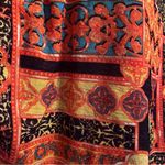 SheIn Orange print slit midi mini skirt Photo 8